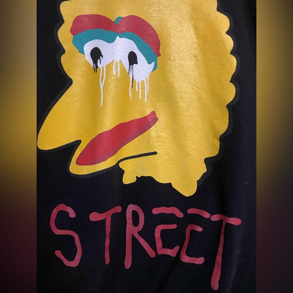 Big Bird Real Street Crewneck by Trouble Andrew - Picture 2 of 6